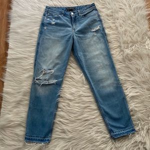 Abercrombie & Fitch Signature Collection Distressed Jeans